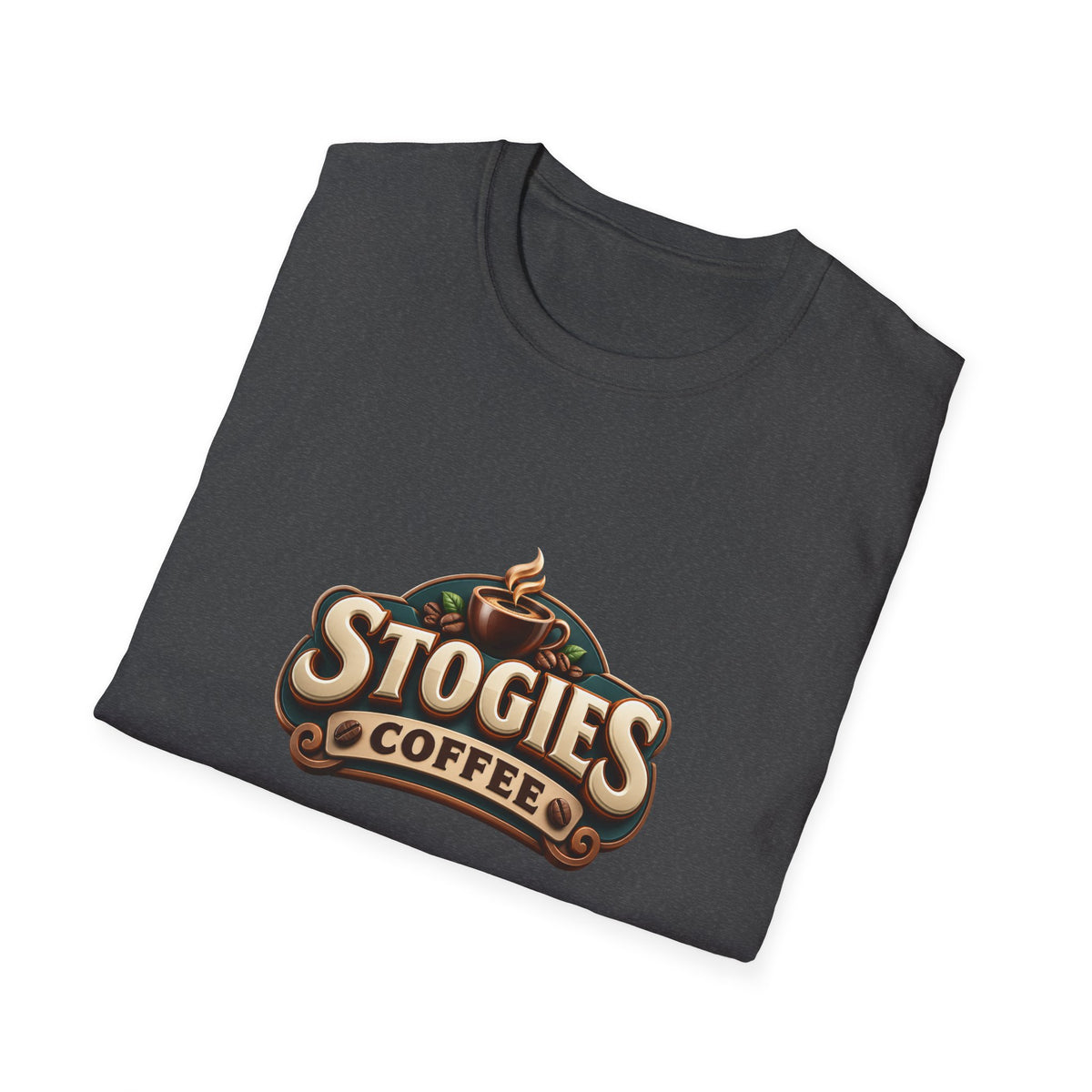 Stogies Coffee Graphic T-Shirt