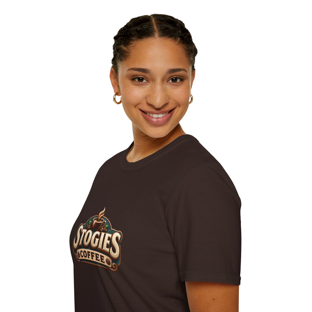 Stogies Coffee Graphic T-Shirt