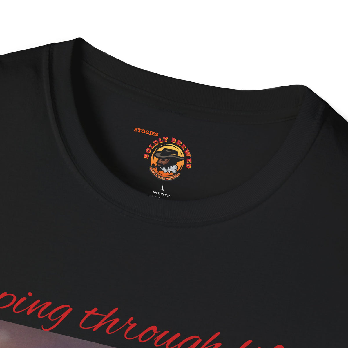 Stogies Coffee “Sipping Through Life” Vintage T-Shirt