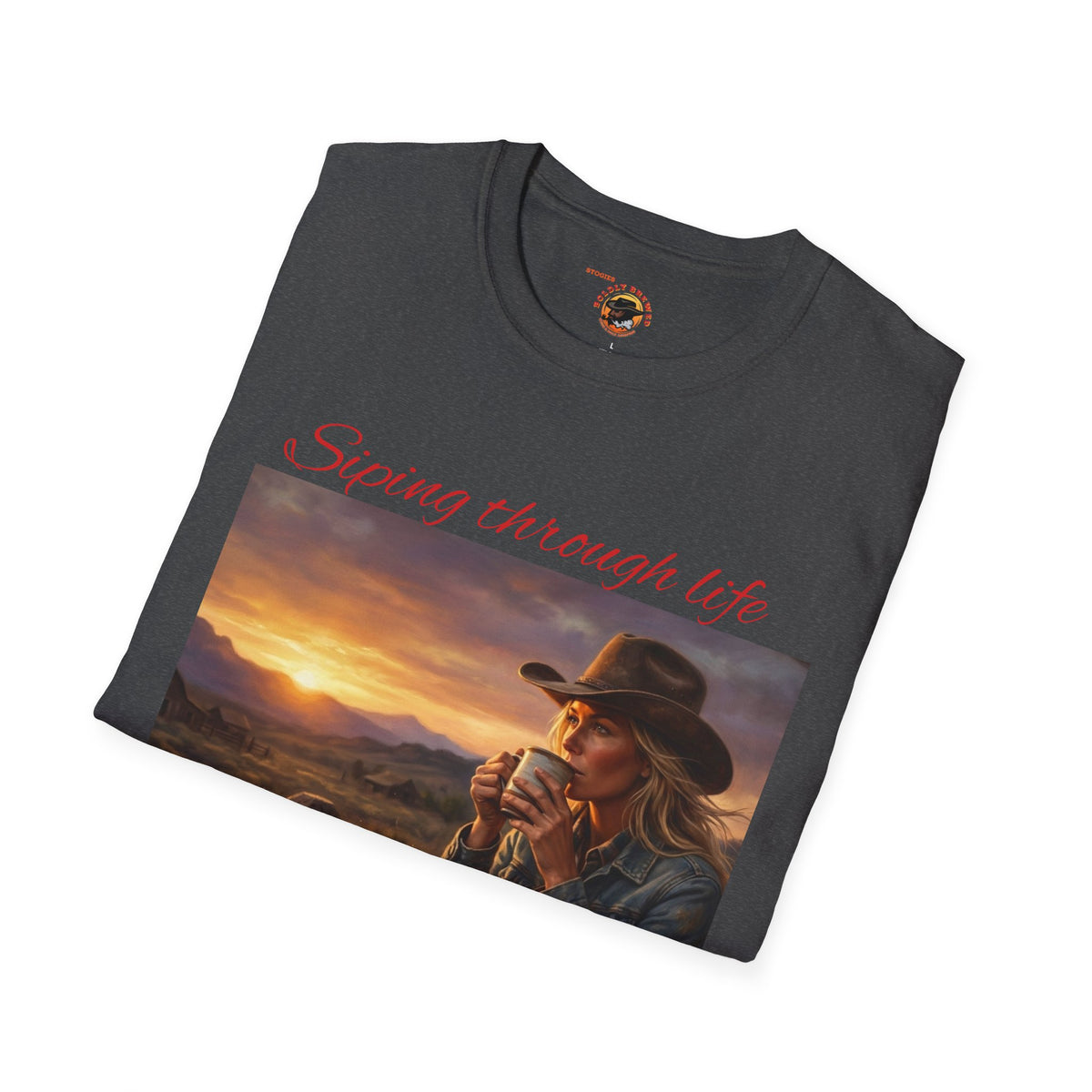 Stogies Coffee “Sipping Through Life” Vintage T-Shirt