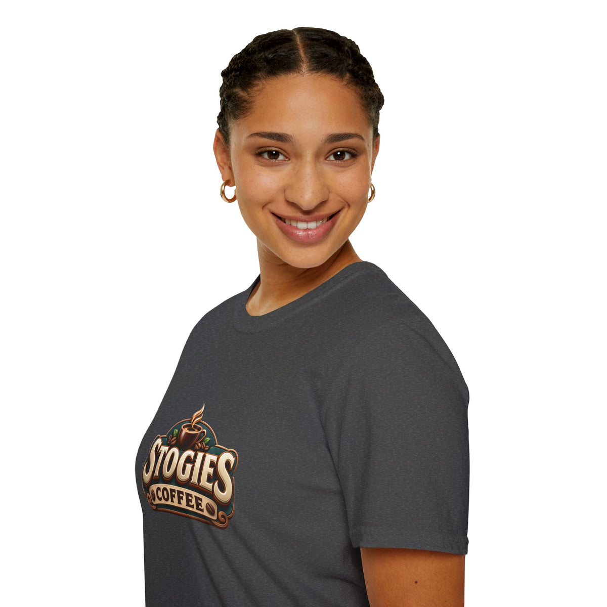 Stogies Coffee Graphic T-Shirt