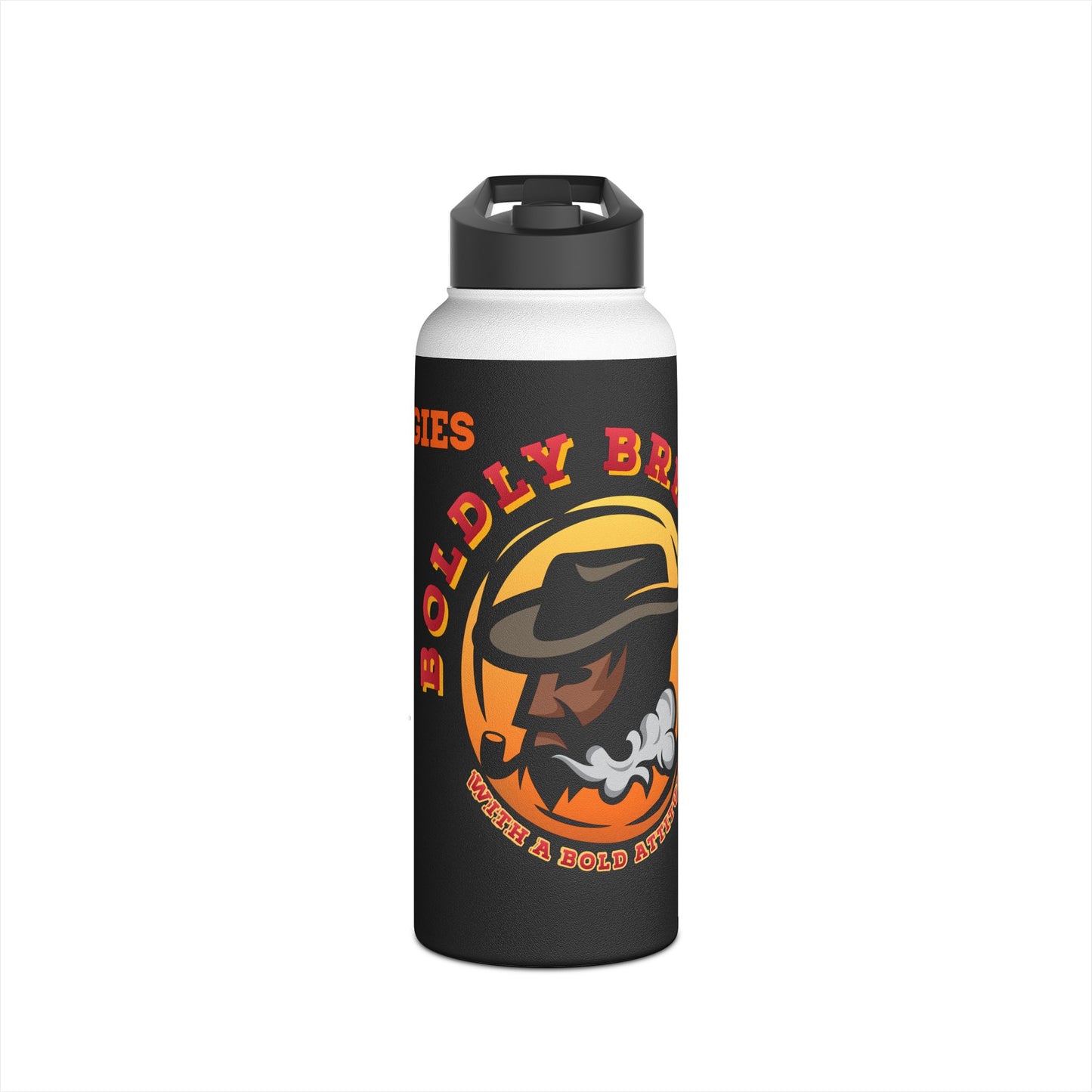 Stainless Steel Water Bottle, Standard Lid