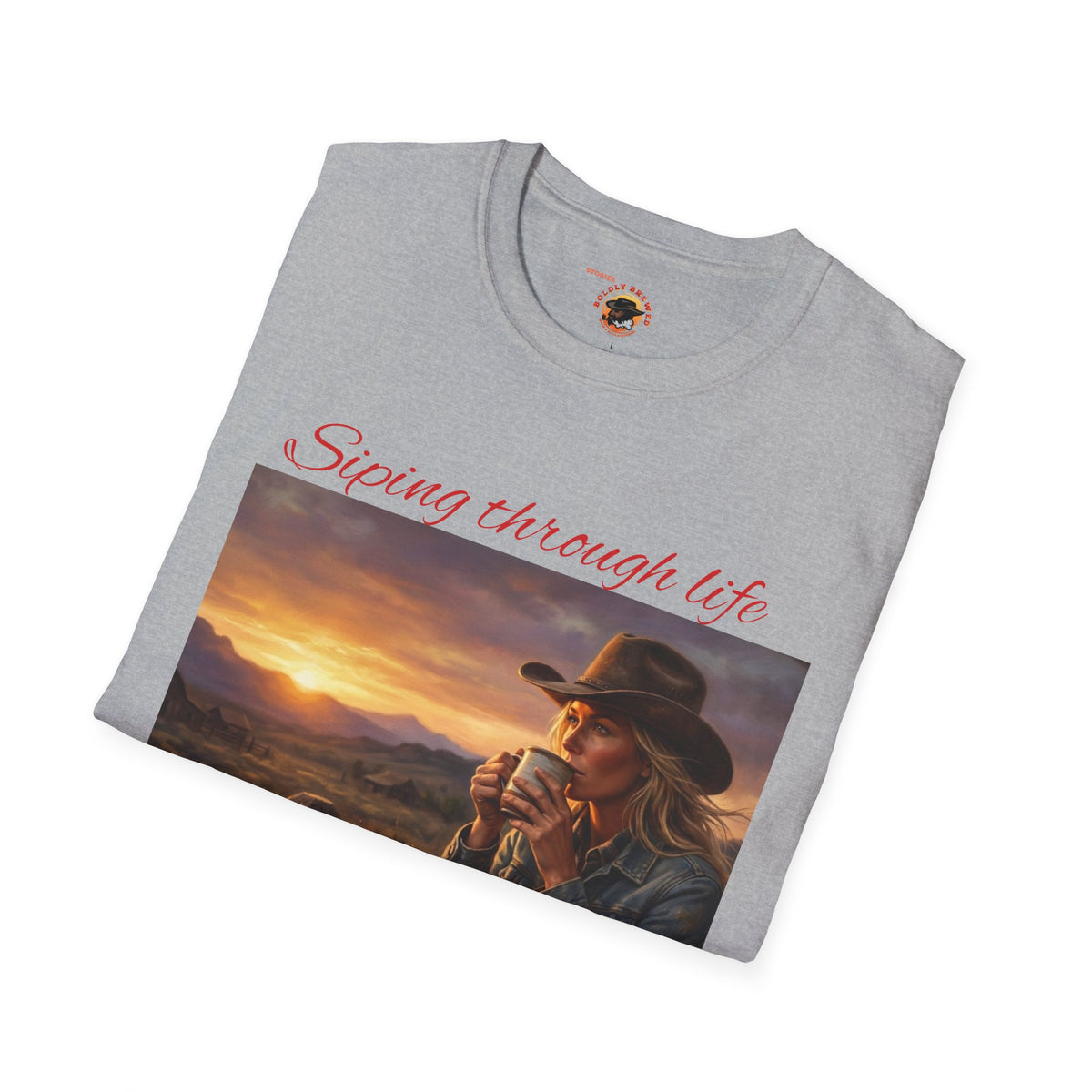 Stogies Coffee “Sipping Through Life” Vintage T-Shirt