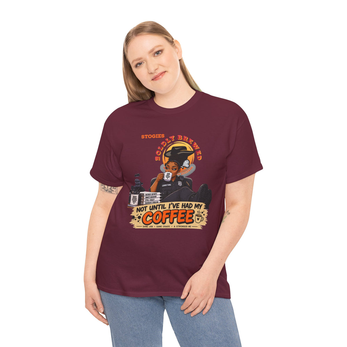 Copy of Not Until I’ve Had My Coffee Corrections T-Shirt