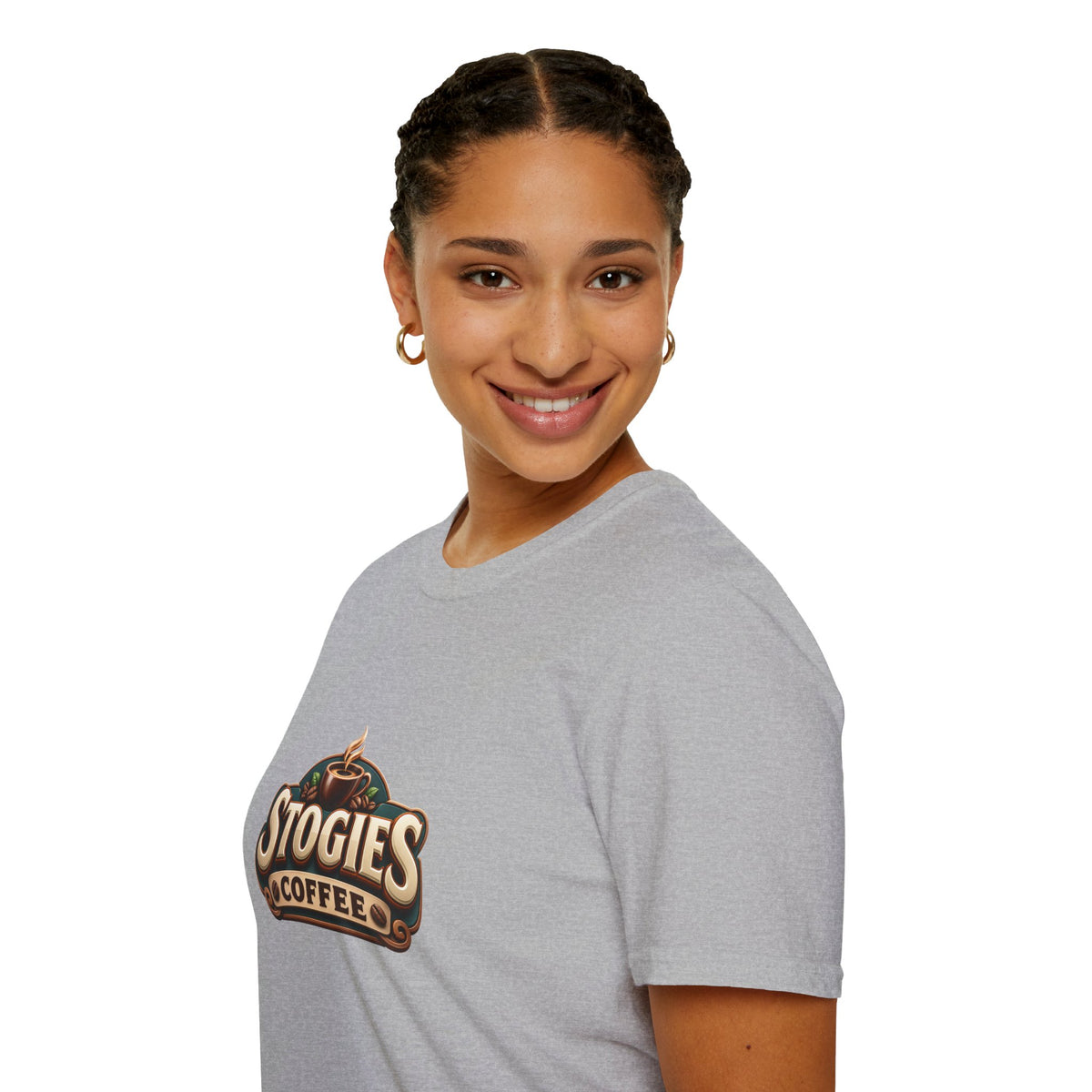 Stogies Coffee Graphic T-Shirt