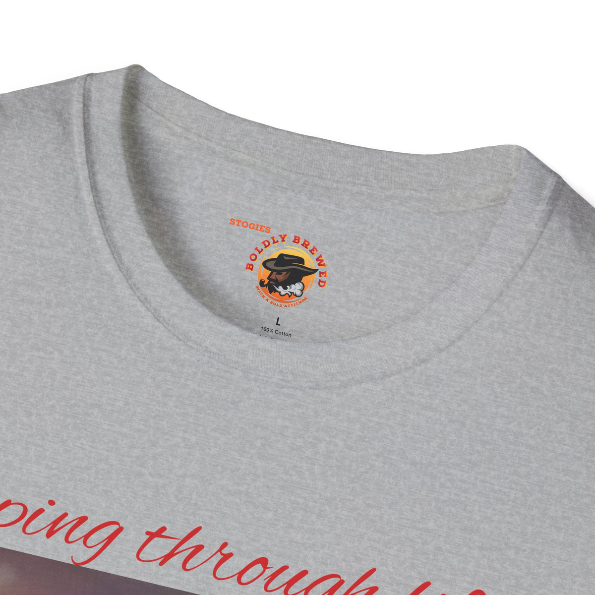 Stogies Coffee “Sipping Through Life” Vintage T-Shirt