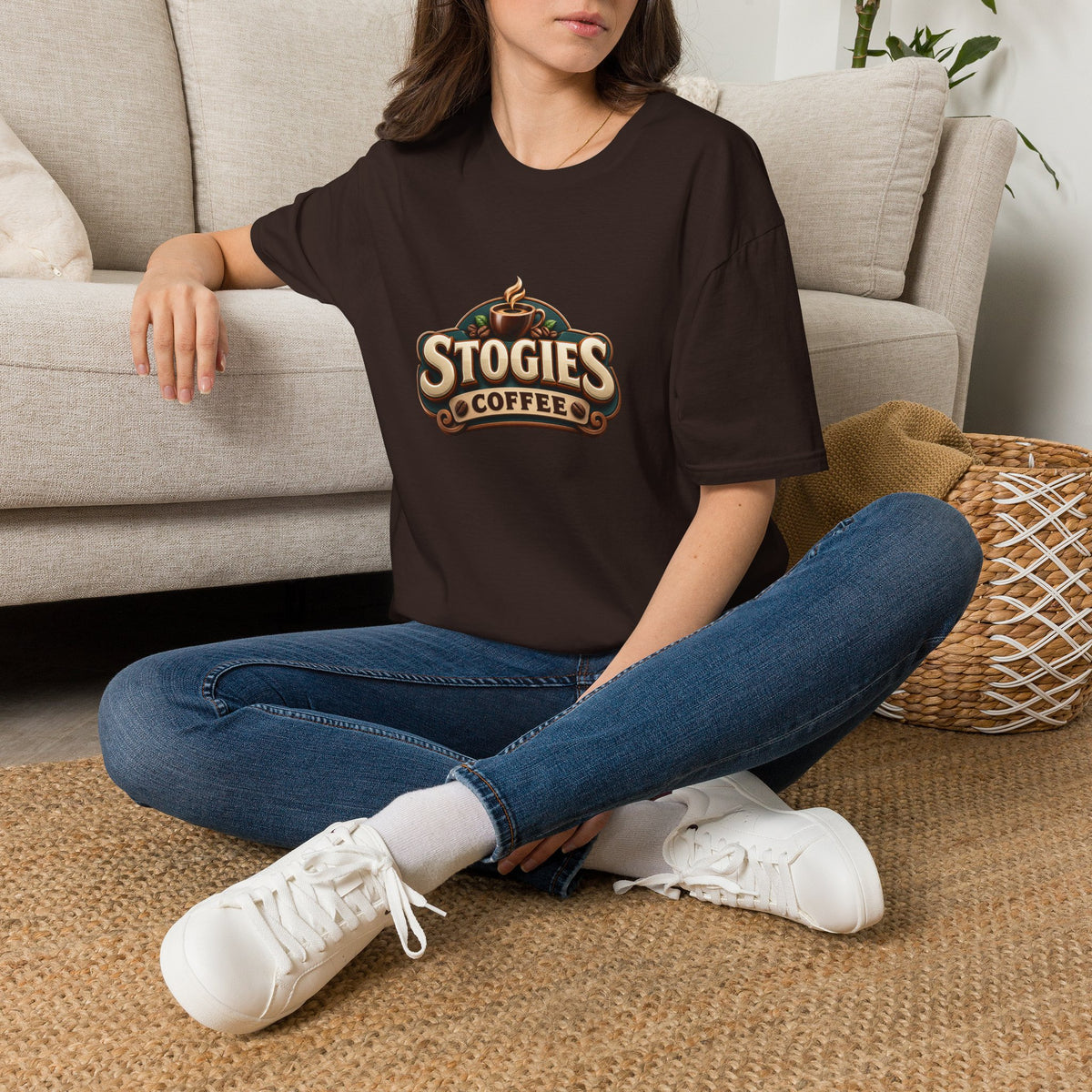 Stogies Coffee Graphic T-Shirt