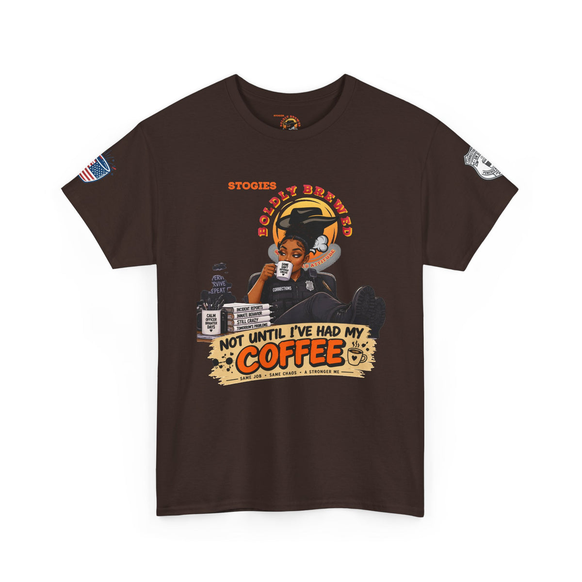 Not Until I’ve Had My Coffee Corrections T-Shirt