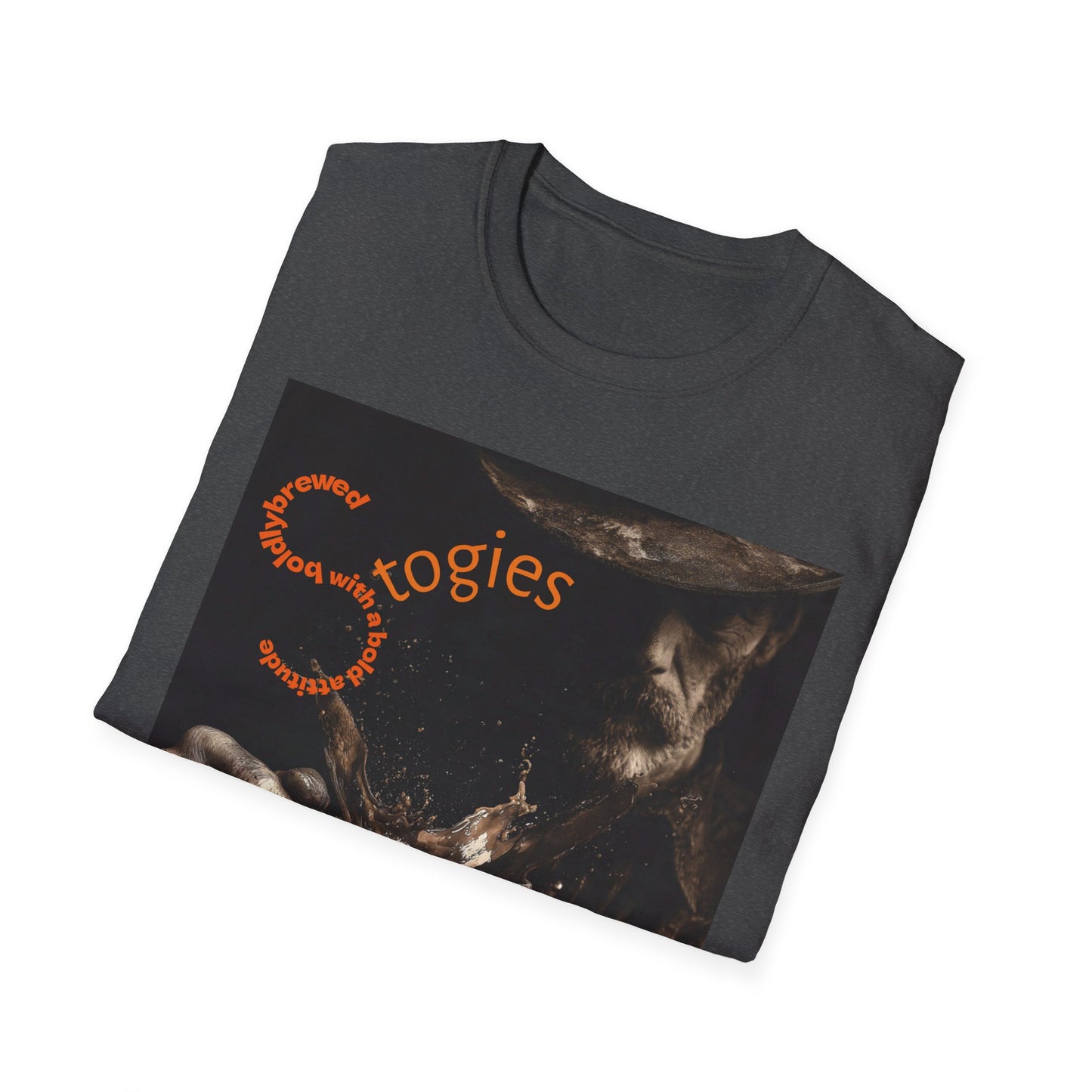 Cigar Stogie Graphic T-Shirt — "Be Bold" Vintage Smoker Design