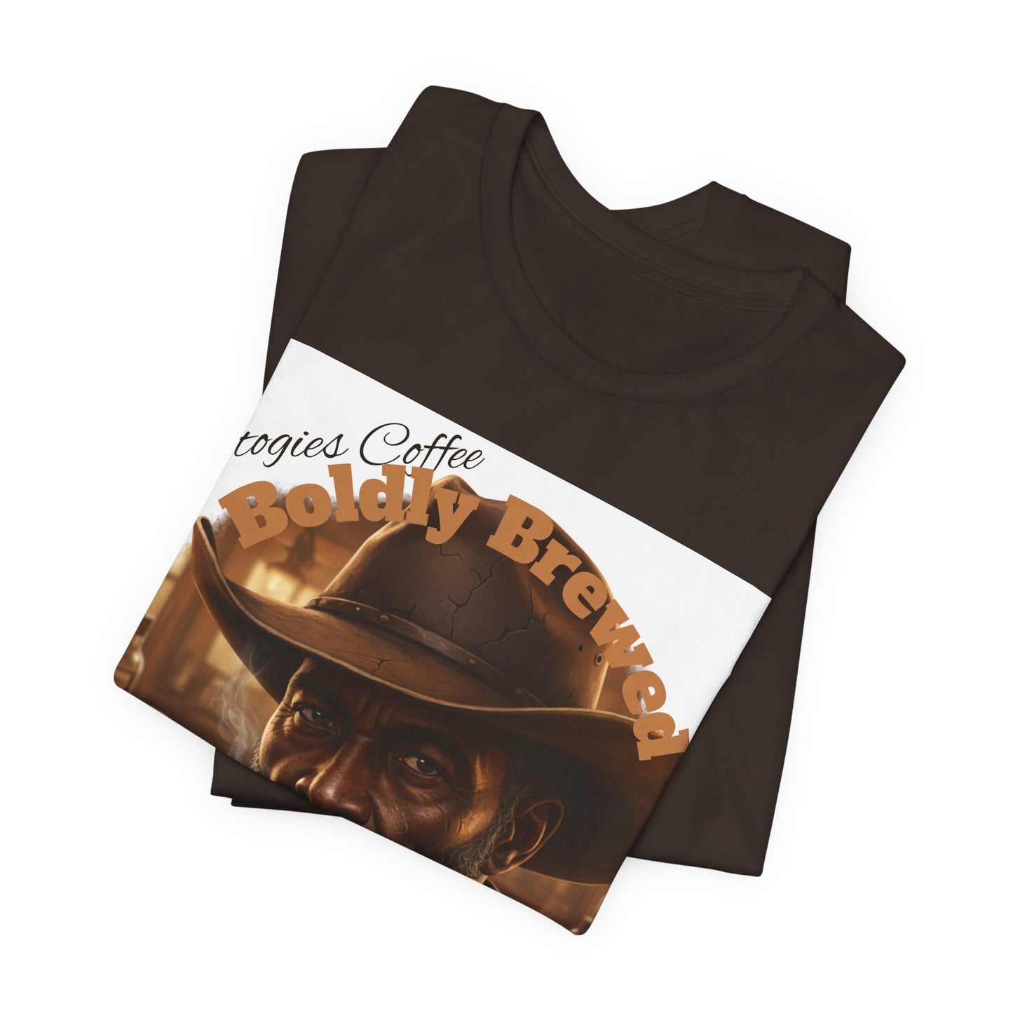 Bold Brew Coffee Tee — "Let's sip through life" Cowboy Coffee T-Shirt