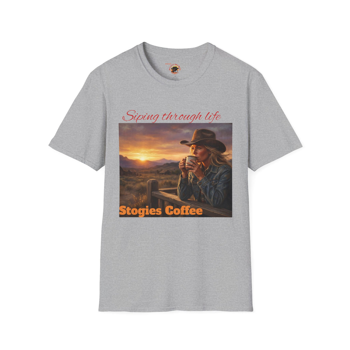 Stogies Coffee “Sipping Through Life” Vintage T-Shirt