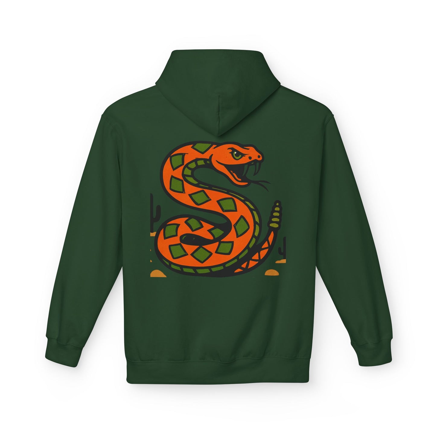 Colorful Snake Design Fleece Hoodie | Unisex Casual Wear for Nature Lovers, Gift for Outdoorsy Friends, Fun Graphic Hoodie, [...]