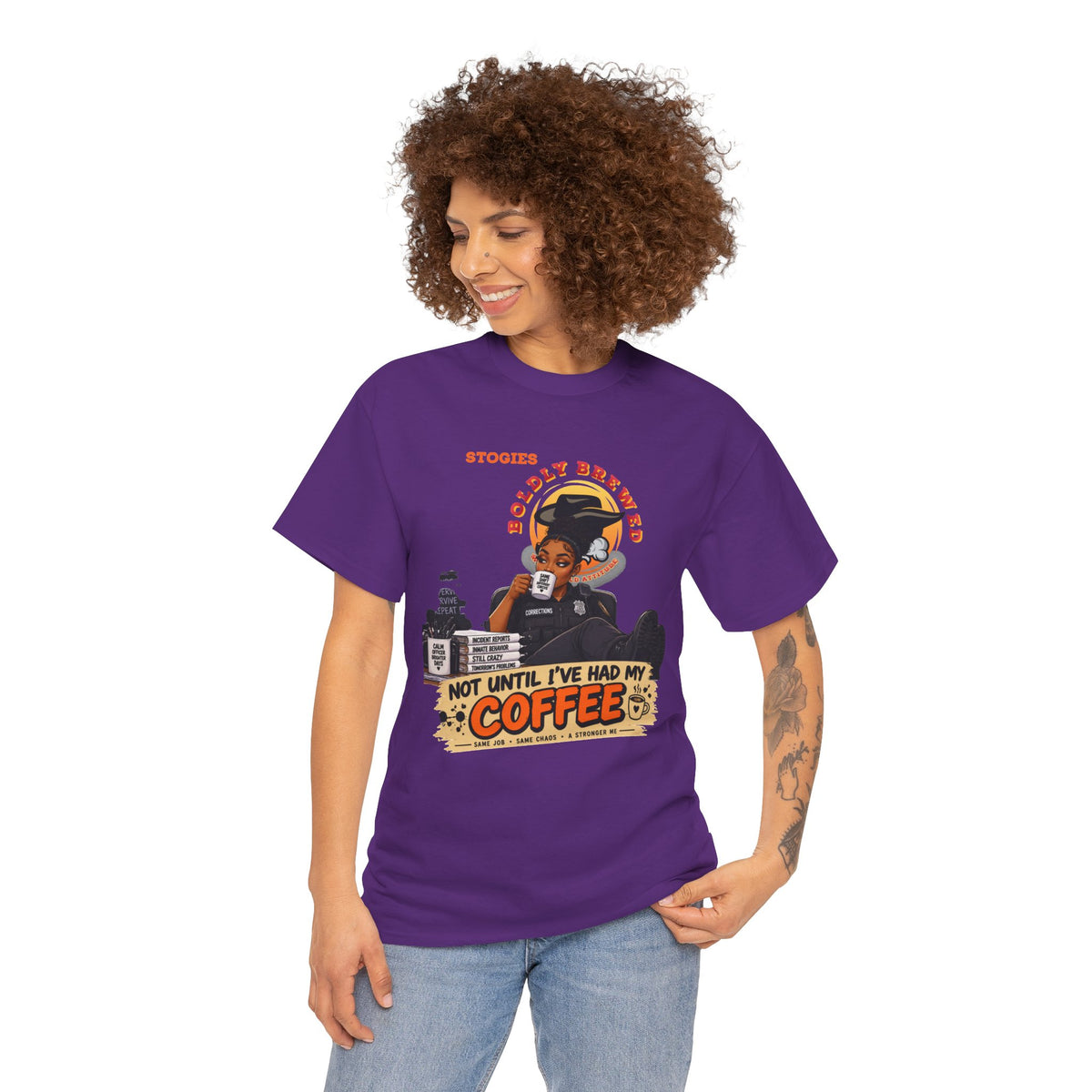 Copy of Not Until I’ve Had My Coffee Corrections T-Shirt