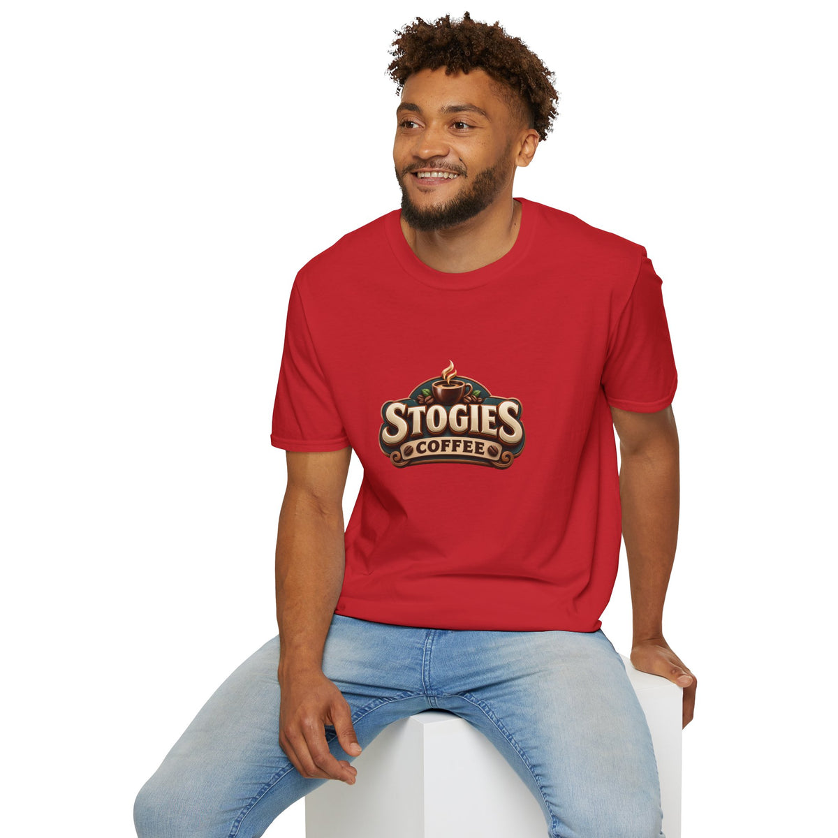 Stogies Coffee Graphic T-Shirt